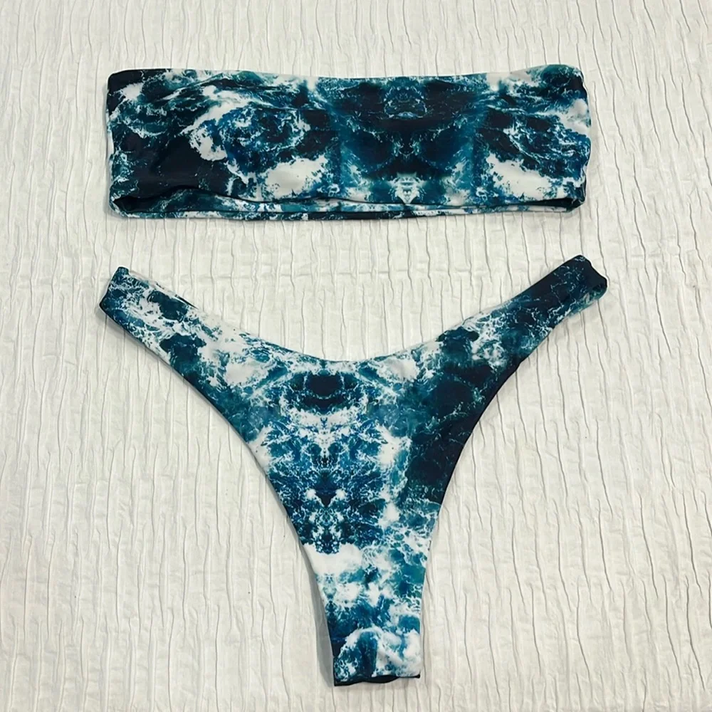 ZAFUL bikini set beachwear high leg large new lot women’s 8 sexy nwt nwot 2 sets